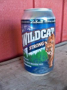 Wildcat beer can