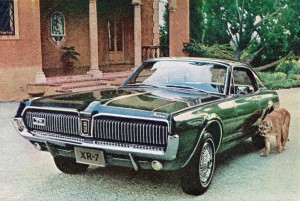 Cougar car ad from 1967